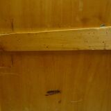 Vintage sliding curtain binder cabinet 60s