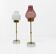 Pair of Scandinavian tealight holders Gunnar Ander for Ystad Metall, Sweden 1950