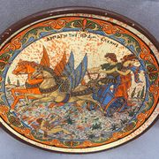 Decorative plate Collection "The Abduction of Helen of Troy" Greek mythology