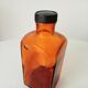 Old amber pharmacy bottle
