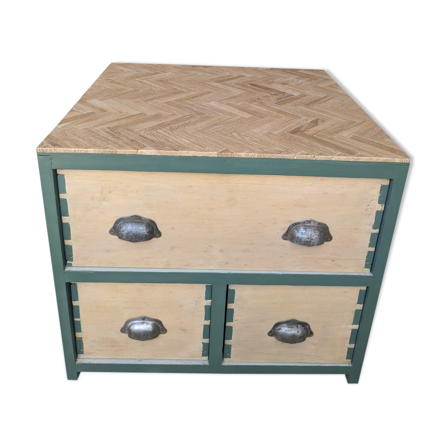 Colorful coffee table