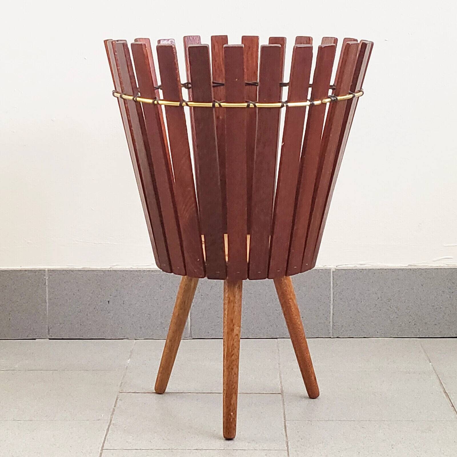 Porte-plantes vintage scandinave 1960