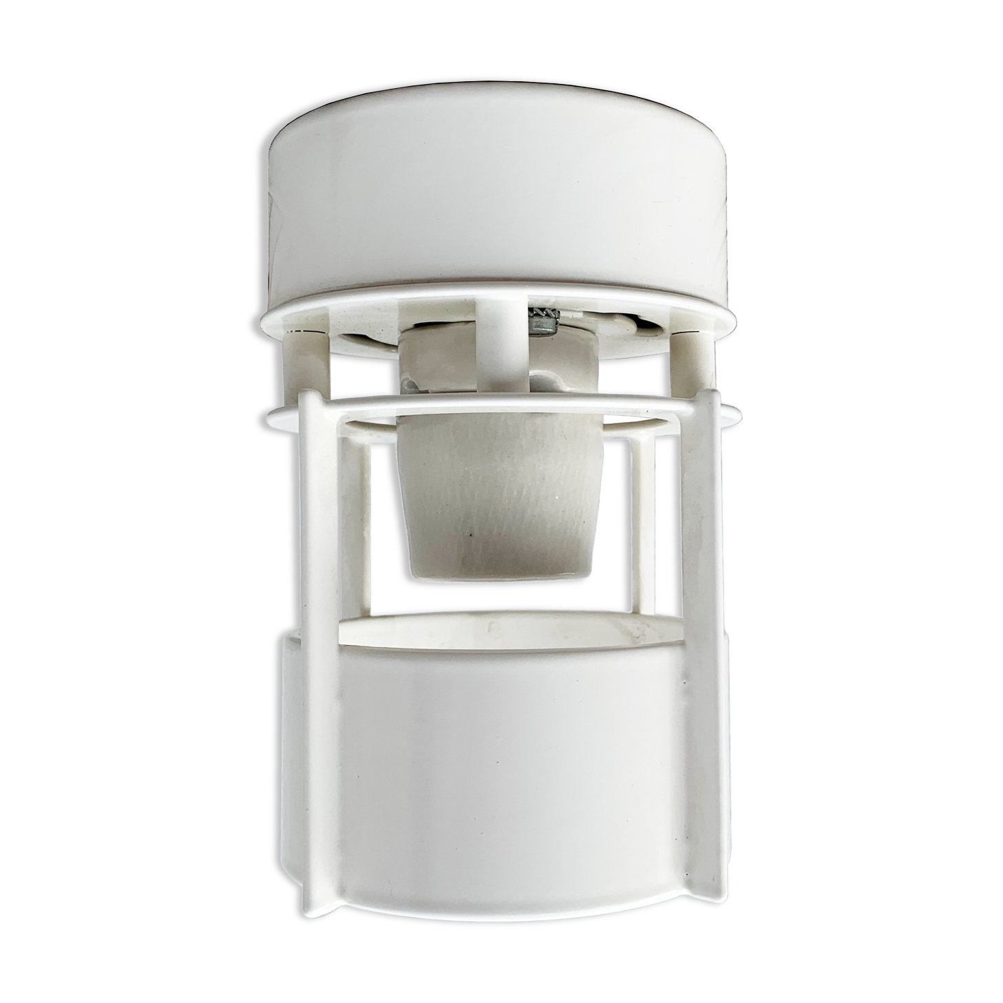 Ceiling lamp of white lacquered metal Vilhelm Wohlert For Louis Poulsen