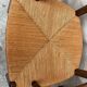 Pair of straw armchairs