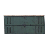 Restored metal furniture