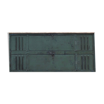 Restored metal furniture