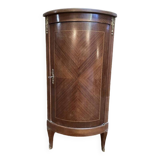 Transition style corner cupboard