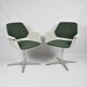 A set of chairs designed by G. Leowald for Wilkhahn, 1960s