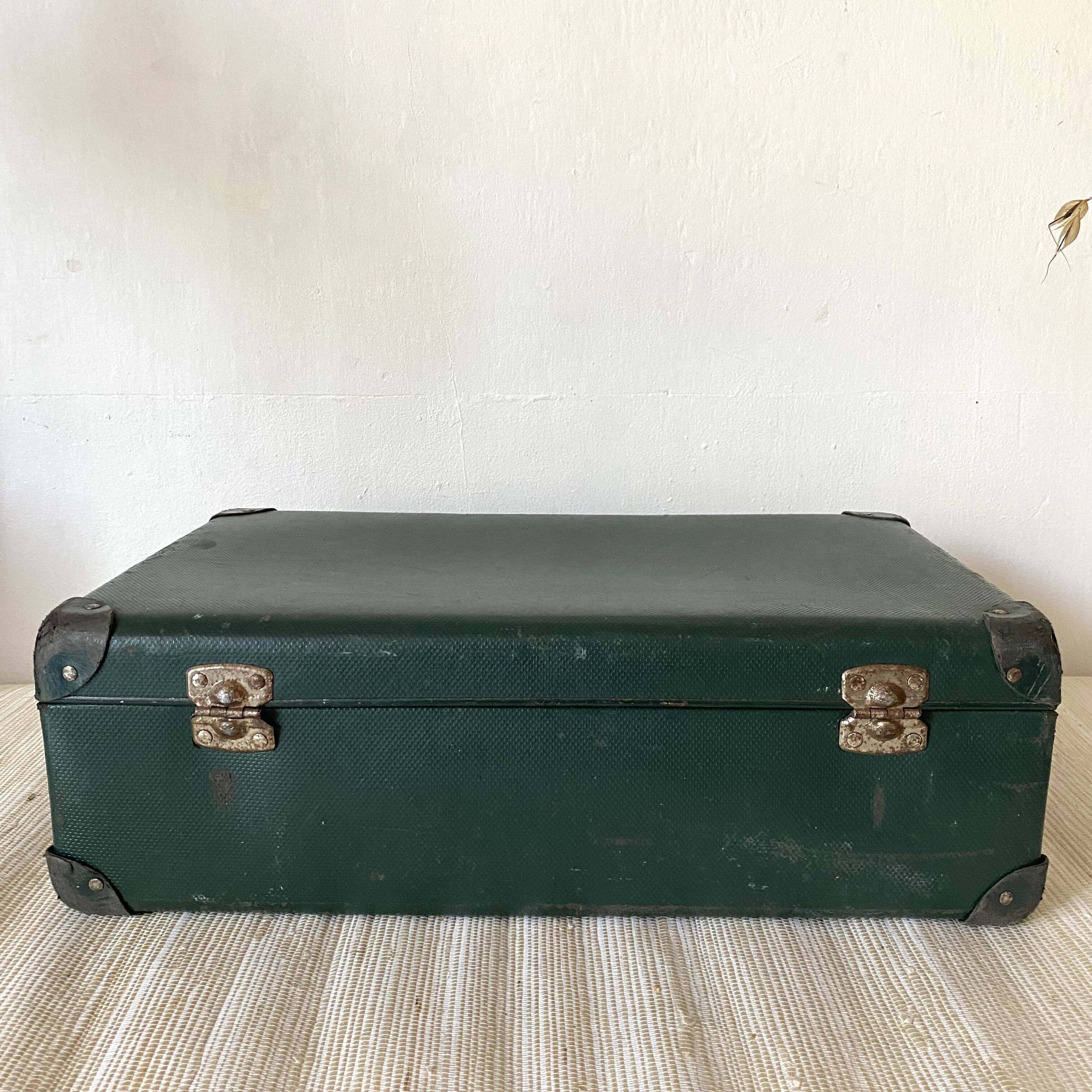Antique cardboard suitcase 51 X 32