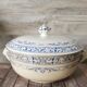 Souptureen heads of Lions Colbert Creil and Montereau