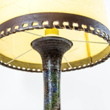 Vintage Japanese partitioned table lamp