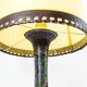 Vintage Japanese partitioned table lamp