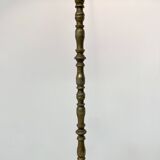 Brass floor lamp, circa 1940