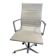 Vintage white leather ICF armchair