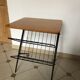 Vintage magazine rack table