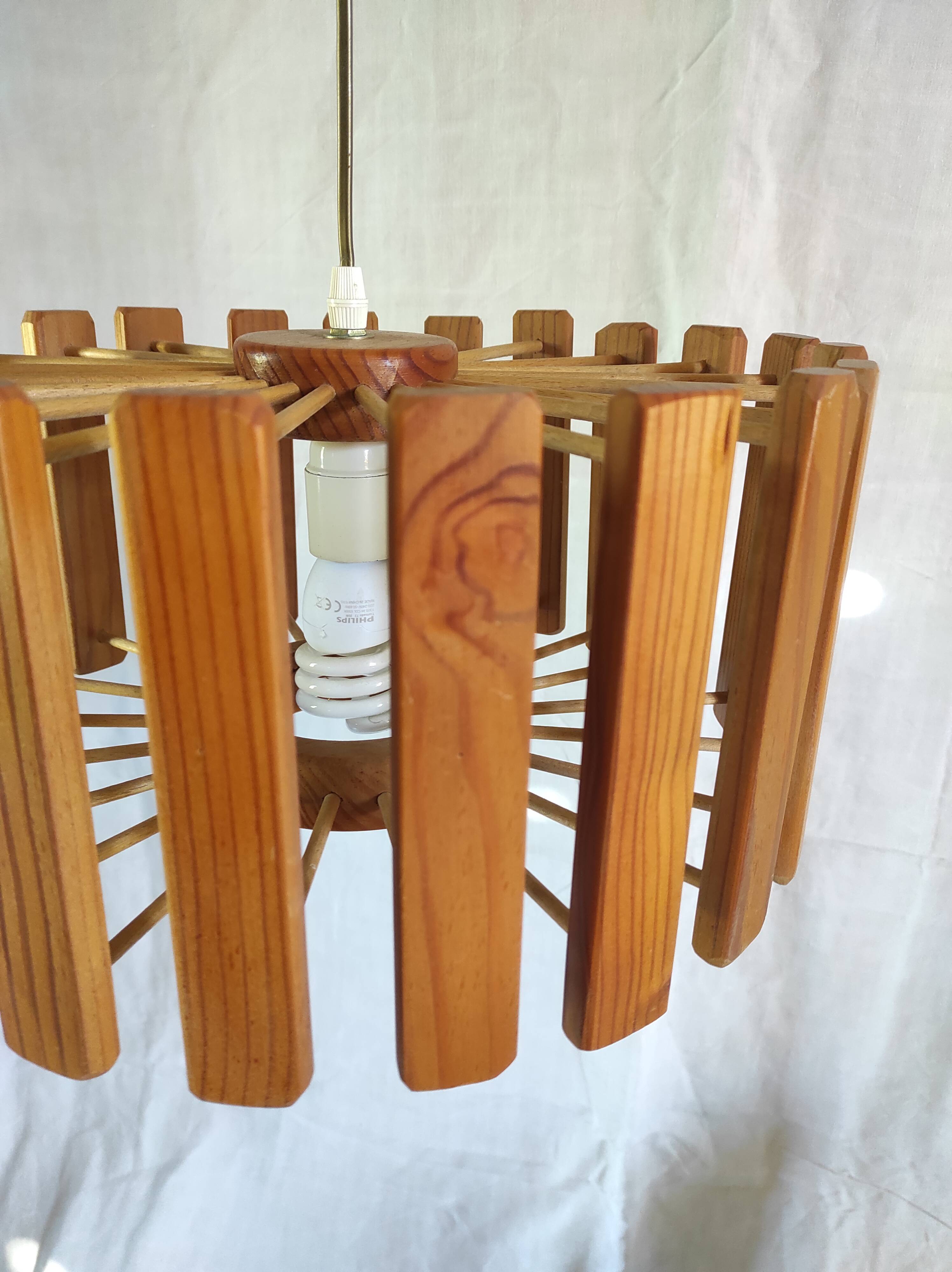 Scandinavian pendant lamp from the 60s