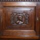 Hand-carved Dutch armoire from the 1940s.
