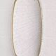 Rear view mirror and free form from the 50s - 60s on chrome frame