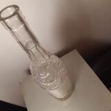 Bouteille ancienne gravée