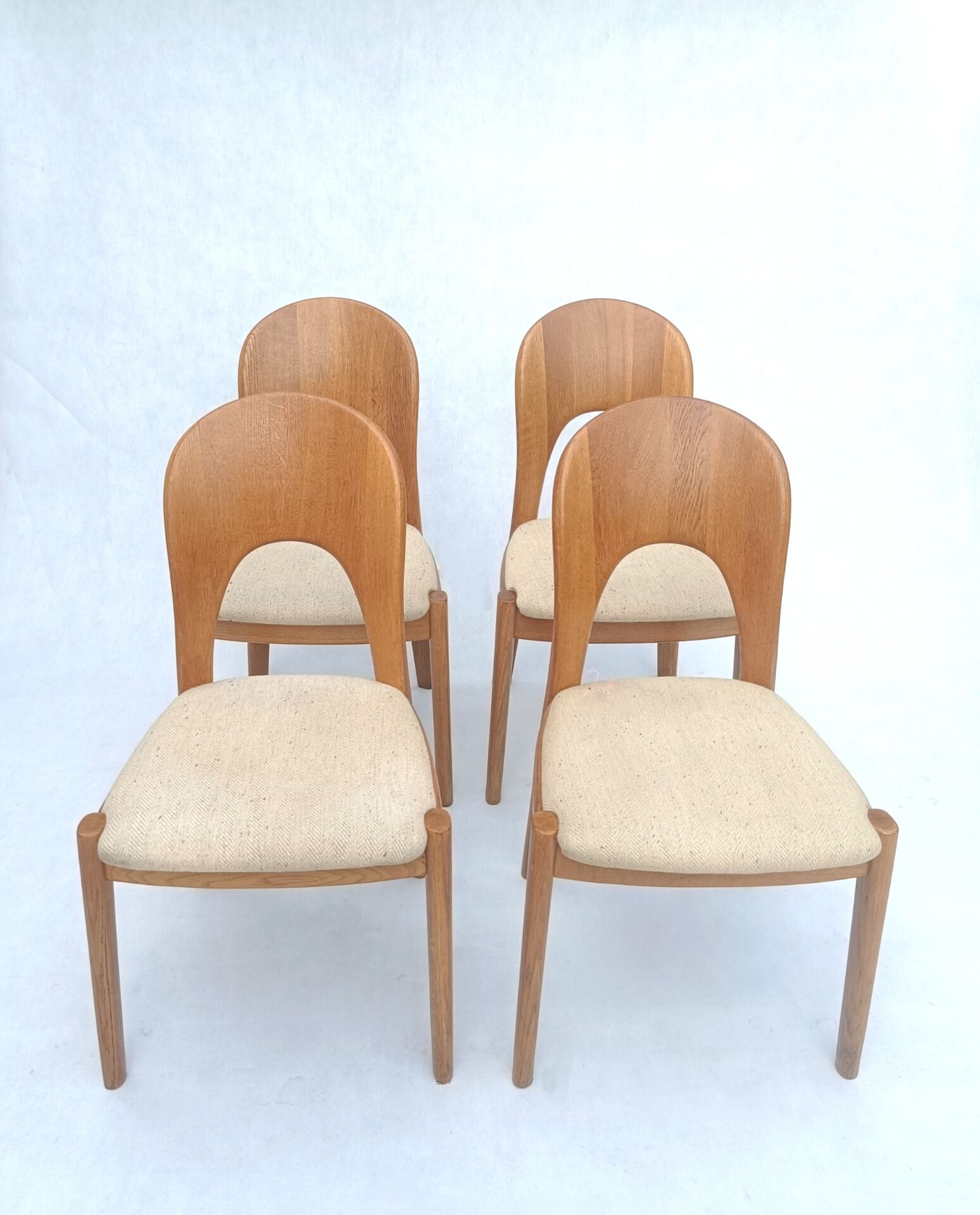 Morten Dining Chairs by attributed to Niels Koefoed, Set of 4