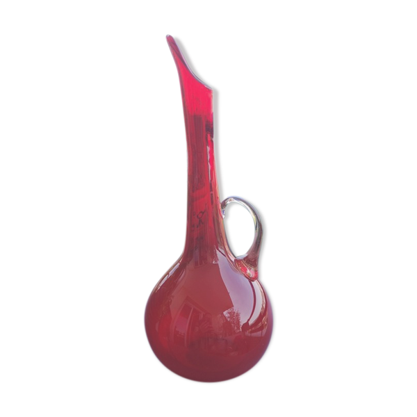 Carafe en verre de Murano années 1970