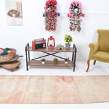 3x11 faded color turkish runner rug 340x86cm