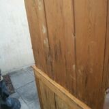 Solid pine showcase sideboard