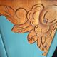 Buffet art deco blue storm