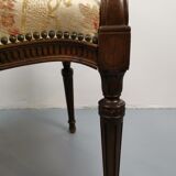 George III Mahogany armchair attributed to William and John Linnell circa 1775