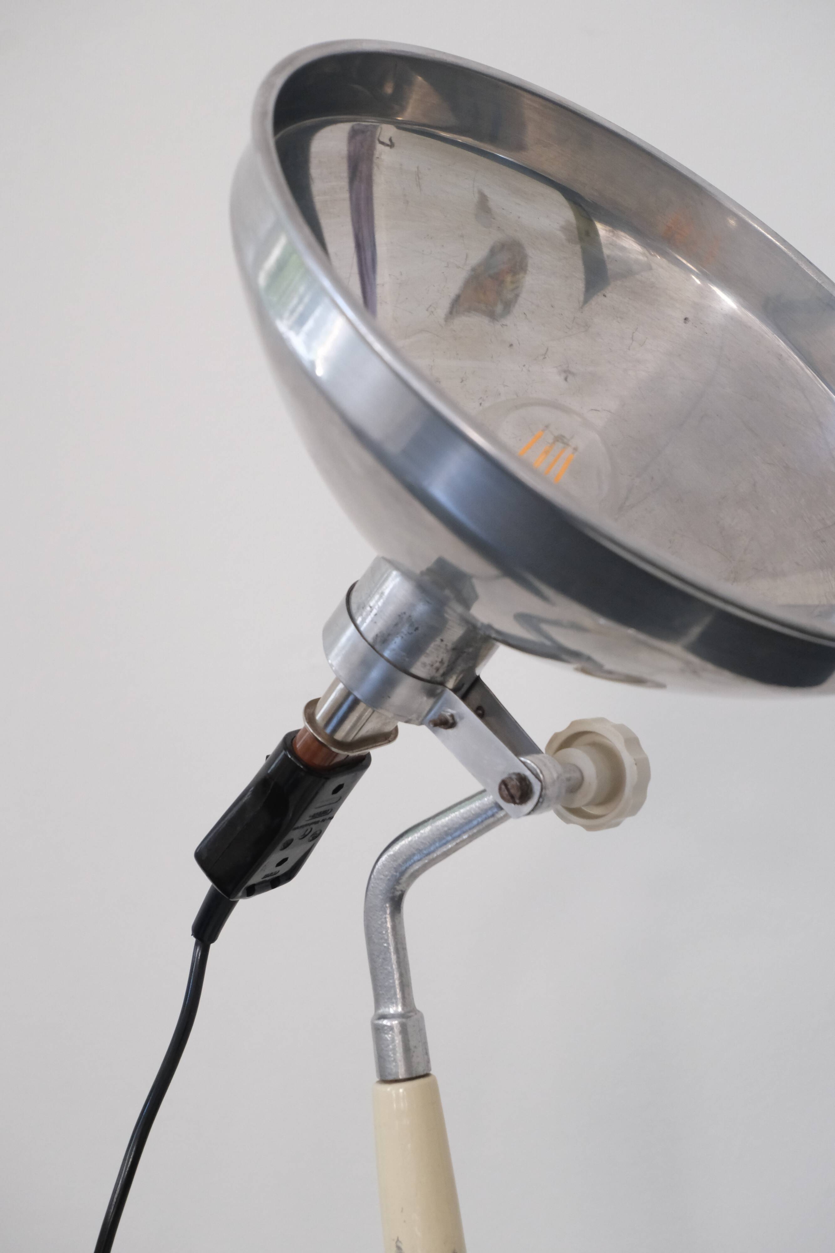 Industrial table lamp by Kurt Rosenthal