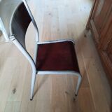 Chaise écolier relookée