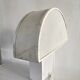 Mushroom wall lamp in perforated metal design 60s