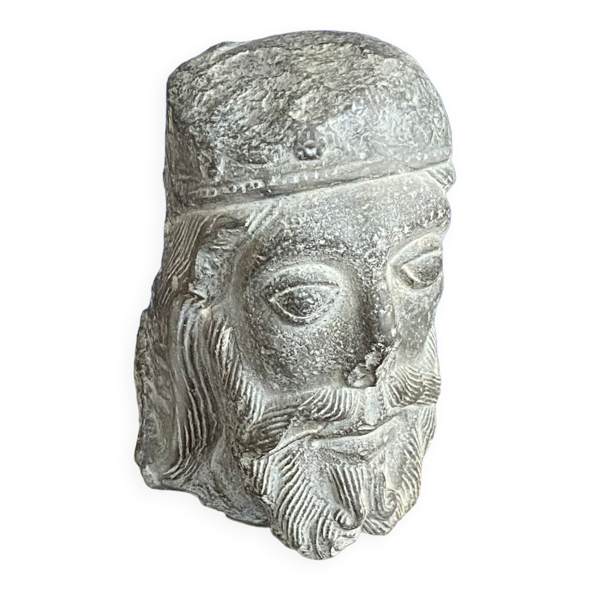 Face sculpture/Louvre museum