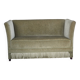 1970s, Danish 2-seater sofa, furniture velour, beech wood legs.