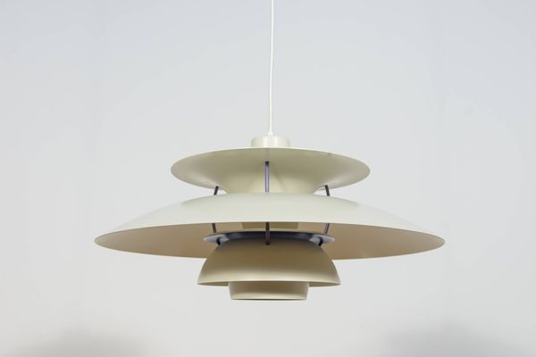 Lampe à Suspension Modèle PH5 Mid-Century par Poul Henningsen pour Louis Poulsen, Danemark, 1960s
