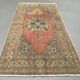 Vintage turkish oushak rug 187x91 cm carpet