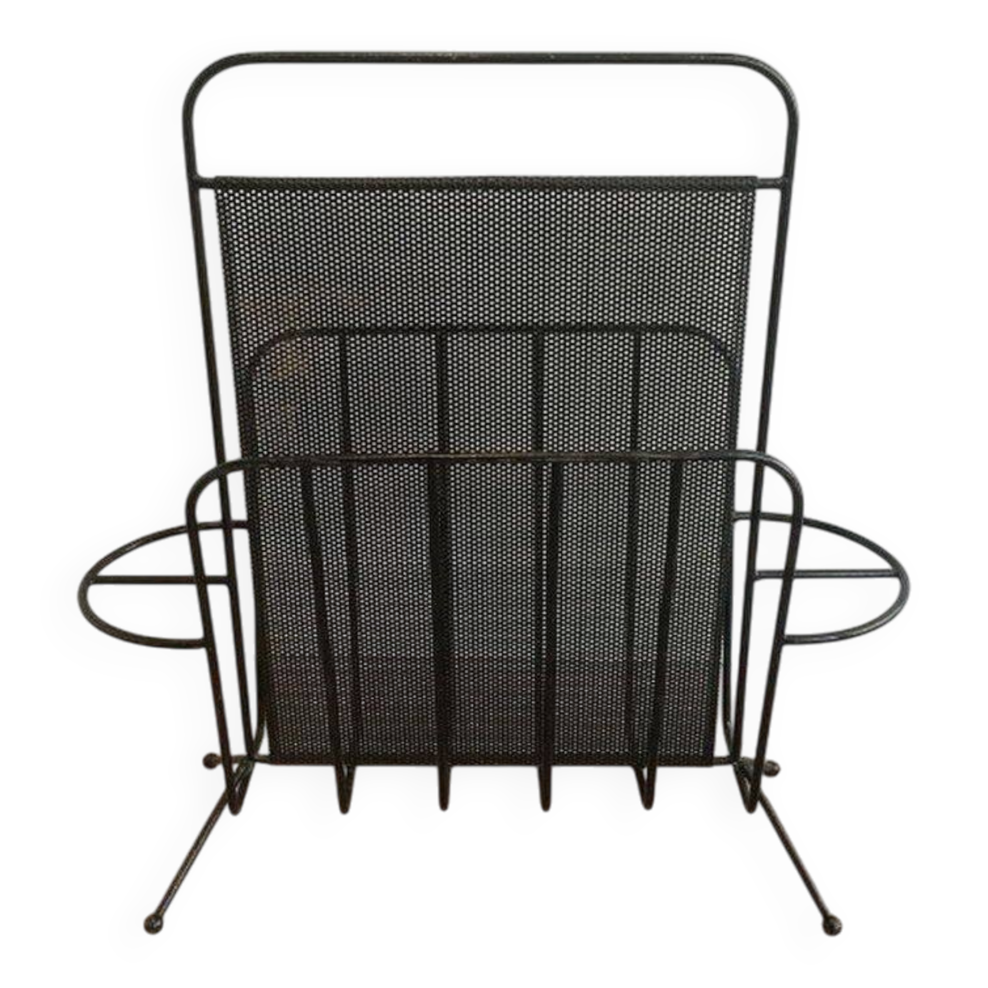 Mathieu Matégot. Magazine rack. Circa 1950