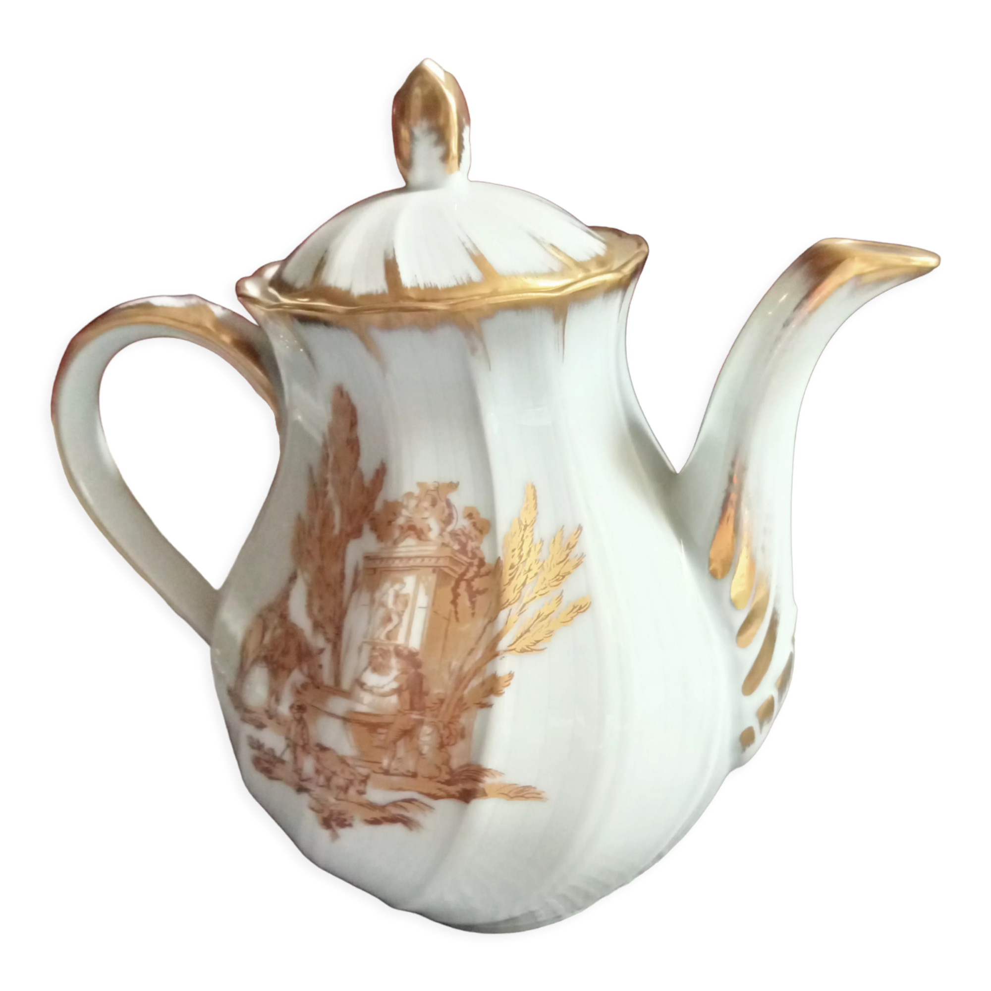 Limoges porcelain teapot Bernardaud