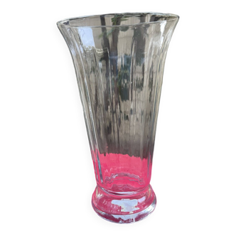 Vase à fleur cristal Indiana glass.