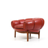 Croissant“ Easychair by Illum Wikkelsø 1950s