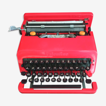 Olivetti typewriter "Valentine" by Ettore Sottsass 1960s