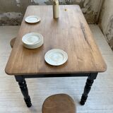 Farm bistro table in oak