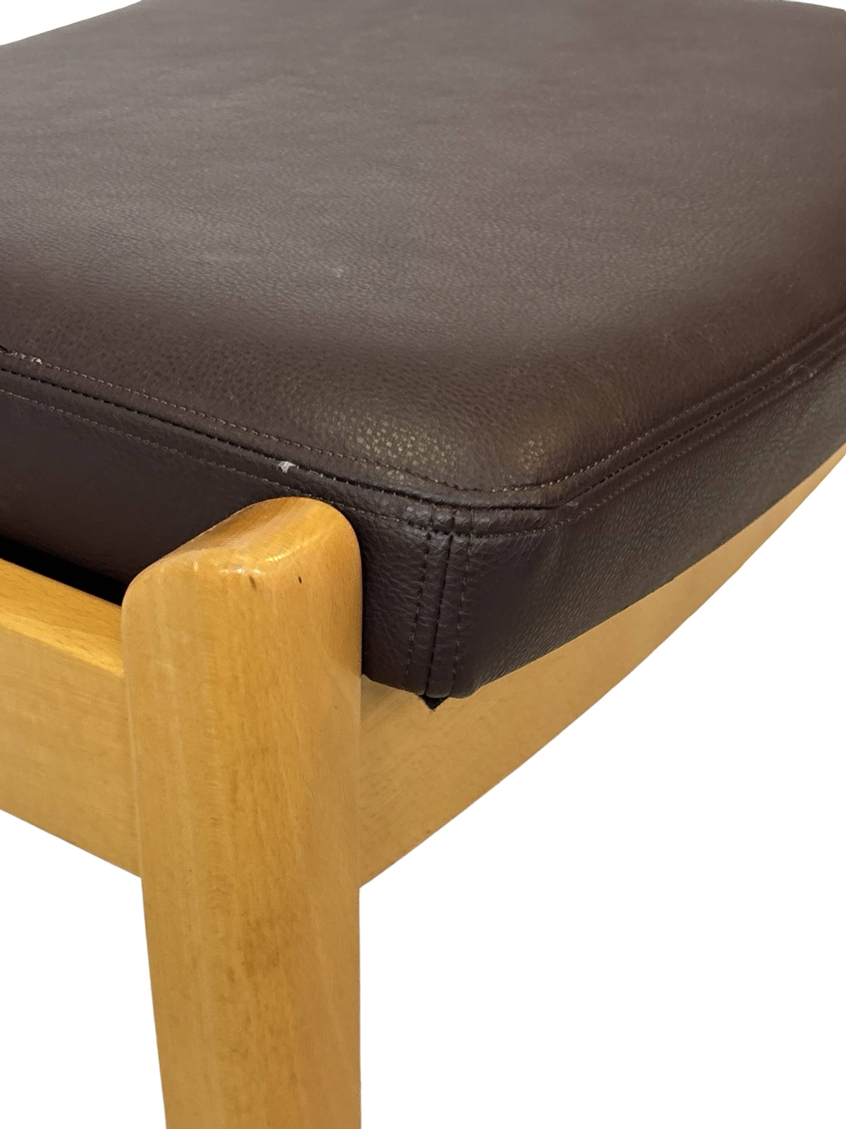 Vintage Farstrup footrest footstool ottoman Danish design Feedback sturen