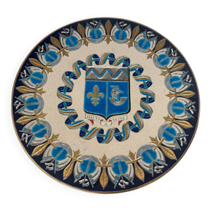 Plat emaux de longwy