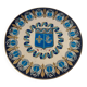 Plat Emaux de Longwy numéroté 1980