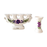 Candélabres Rosa Ljung ceramik céramique suédoise, porte-candl vintage, design scandinave.
