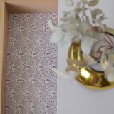 Pair of vintage bedsides - pink boudoir