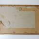 Antique ink drawing on paper, sailboat at sea, signed and framed.