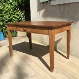 Table in solid oak, 50s