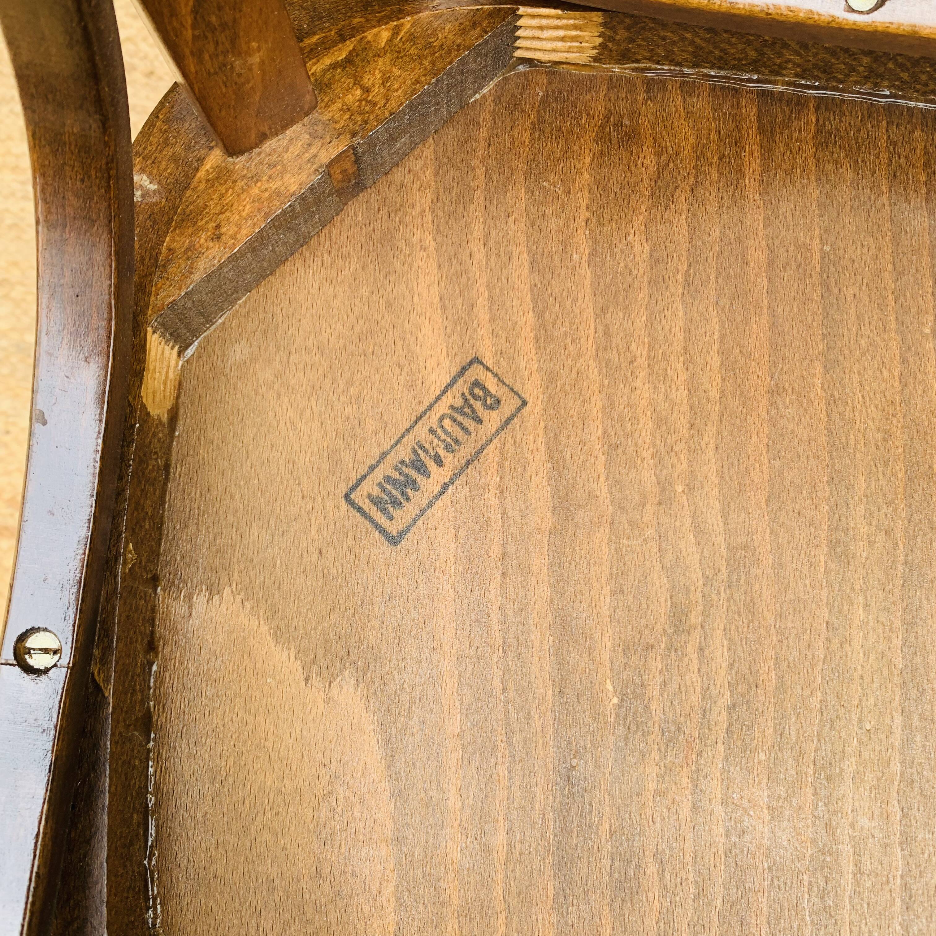 Paire de chaises bistrot Baumann